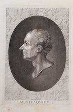 Charger l'image dans la galerie, Portrait de Montesquieu (La Brède 1689 † 1755 Paris).  1768.