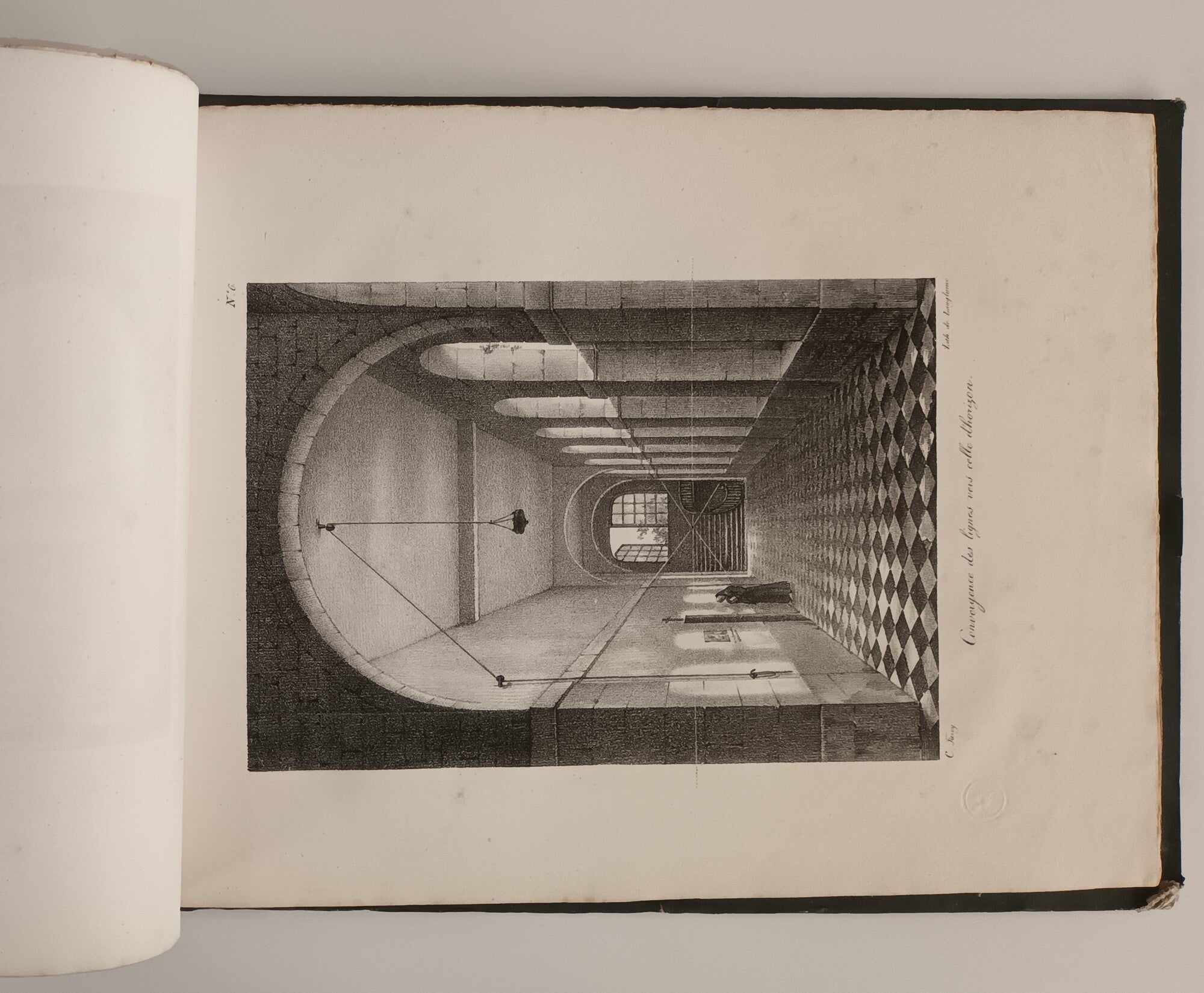 Résumé et application des principes élémentaires de la perspective.1822.