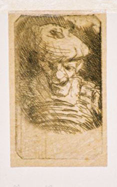 Portrait d'un vieil homme.