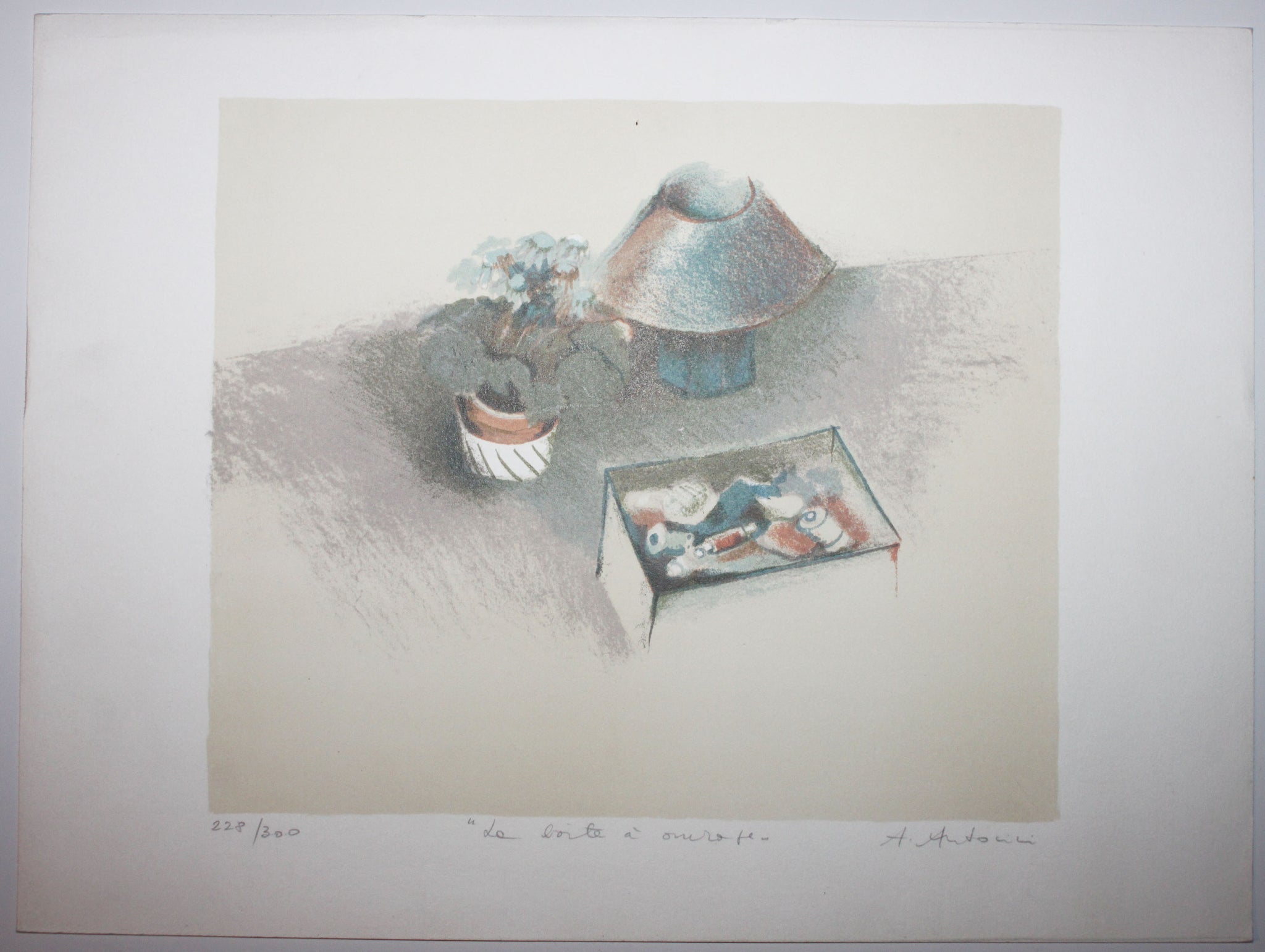 La boîte à ouvrage.