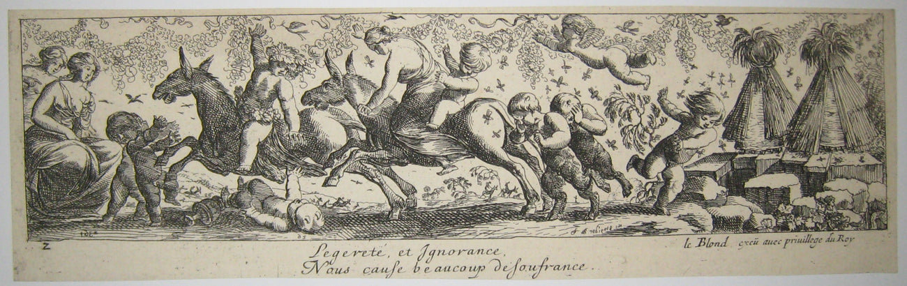 Légèreté et Ignorance, Nous cause beaucoup de soufrance.