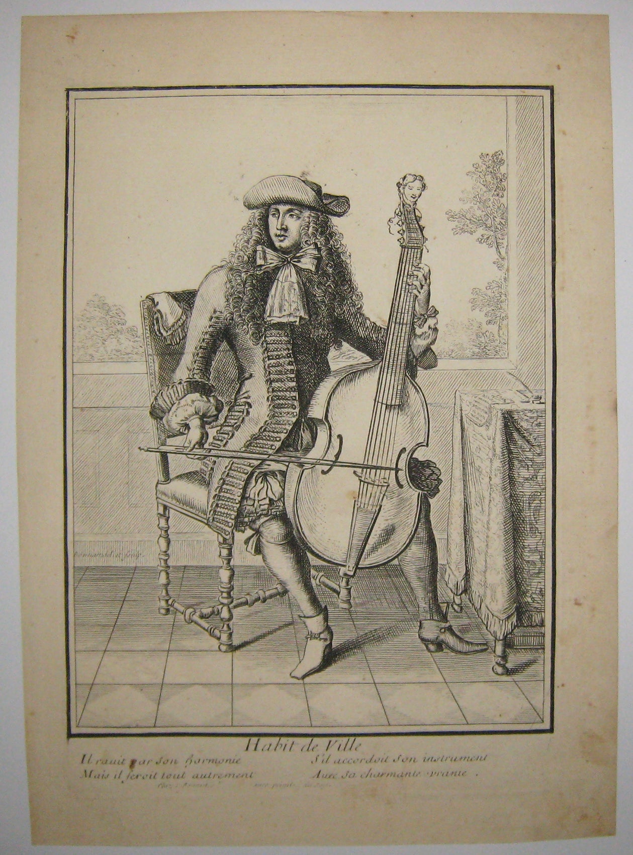 Habit de ville (Violoncelle).