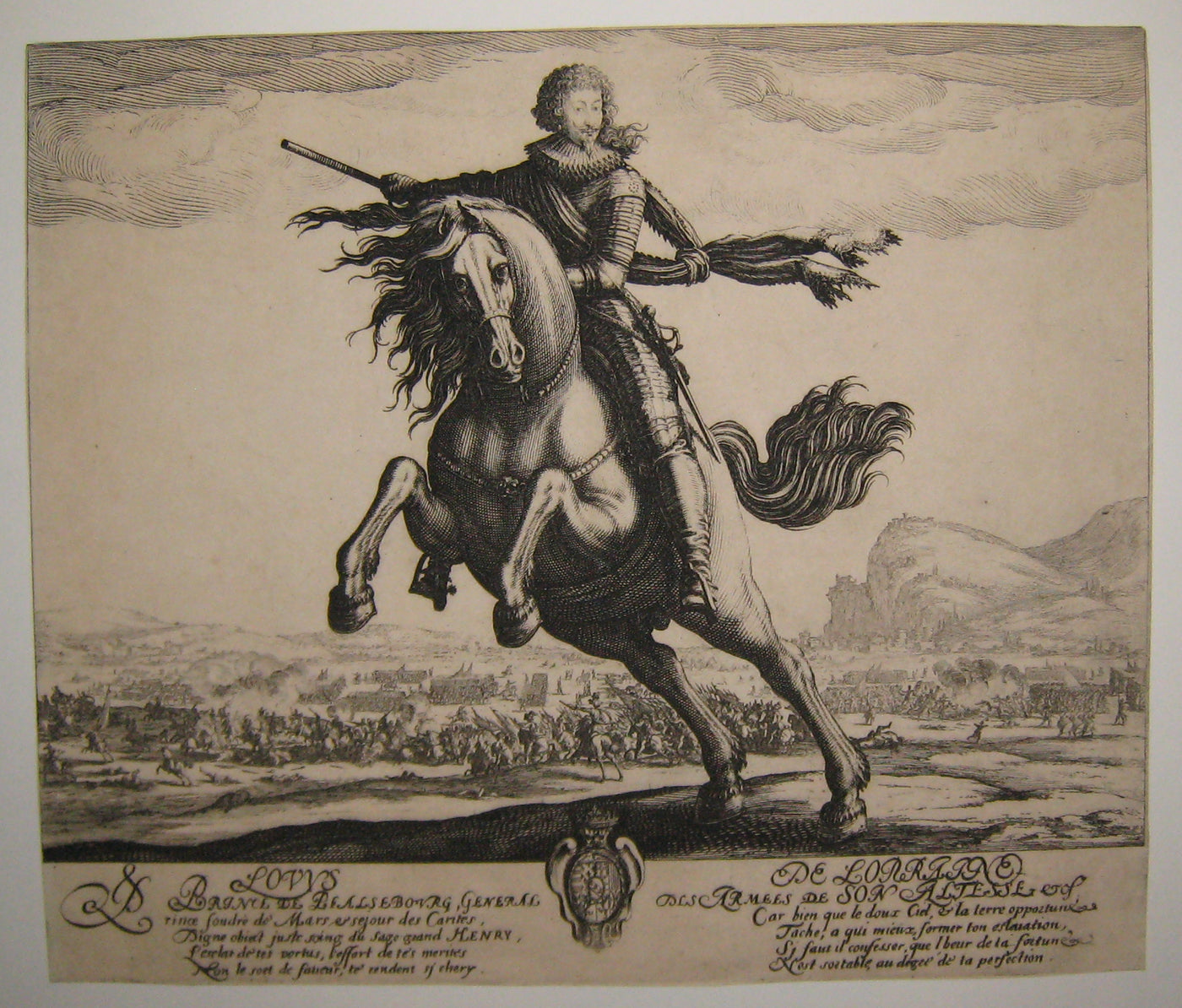 Portrait de Louis de Lorraine, Prince de Phalsbourg.