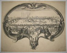 Charger l'image dans la galerie, L'éventail. (Fête des Teinturiers et des Tisserands avec Feu d'Artifice sur l'Arno à Florence).