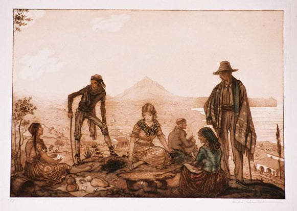 Le Repos Espagnol.  1924.