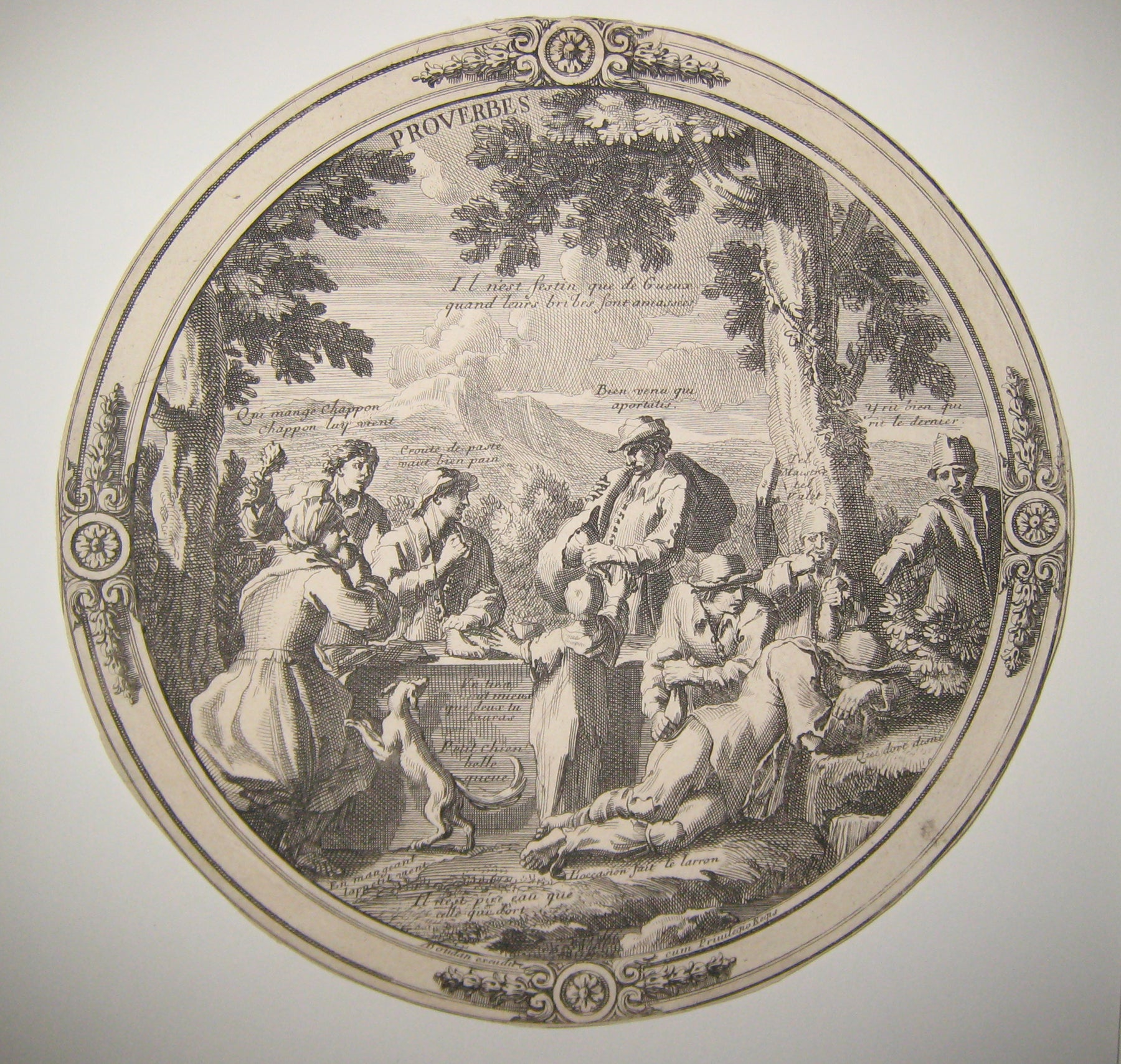 Proverbes. Deux festins de Gueux.