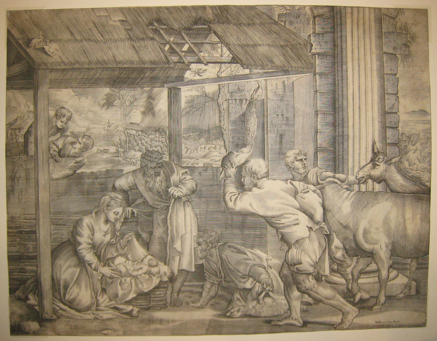 L'Adoration des Bergers.