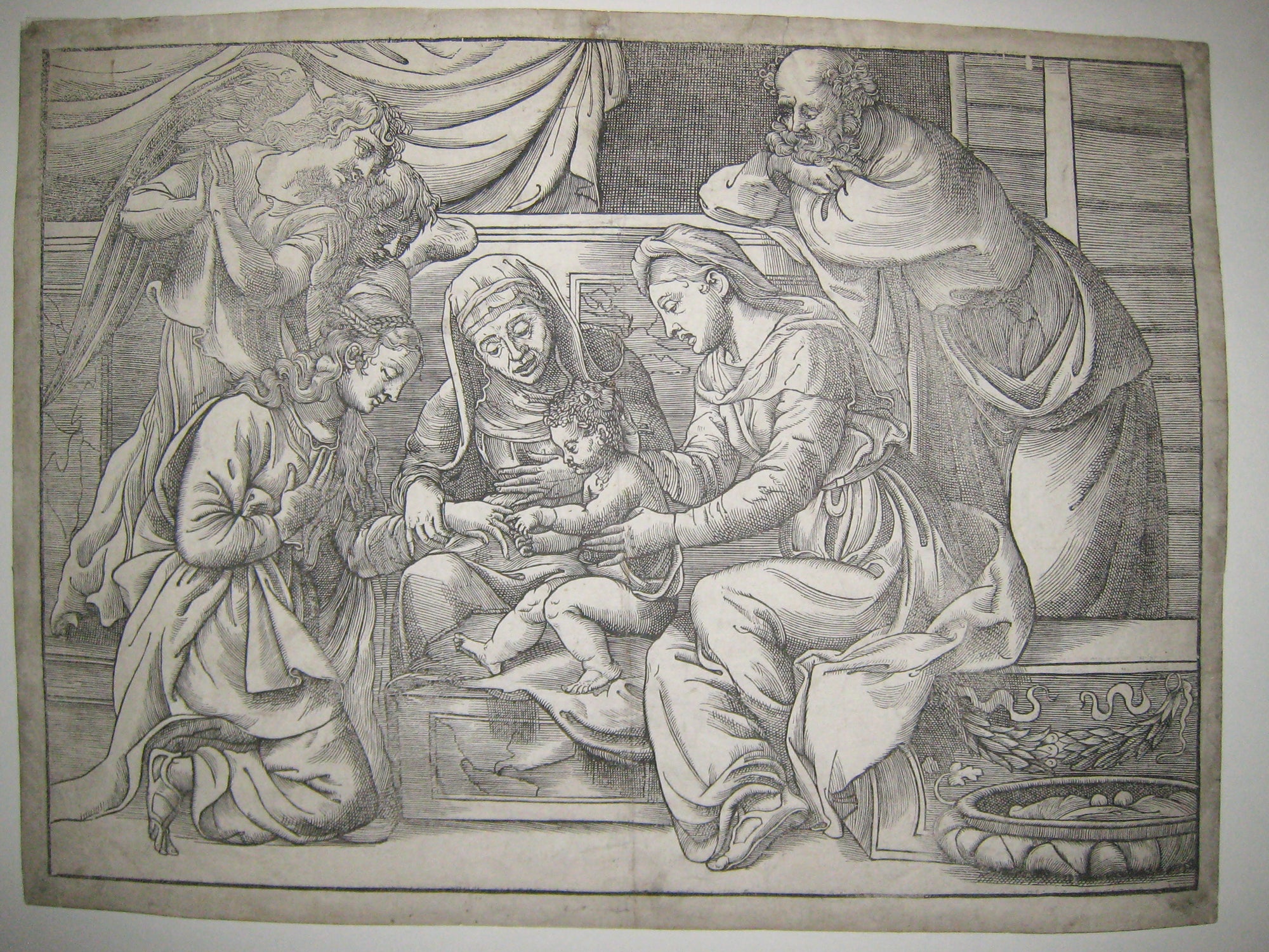 Le mariage mystique de Sainte Catherine.