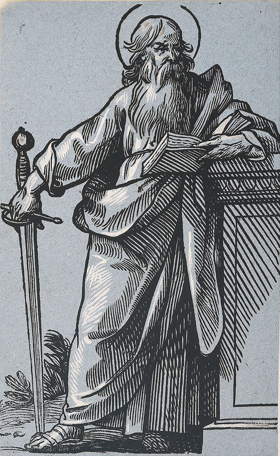 Douze Apôtres (série des Camaieux bleus), vers 1625