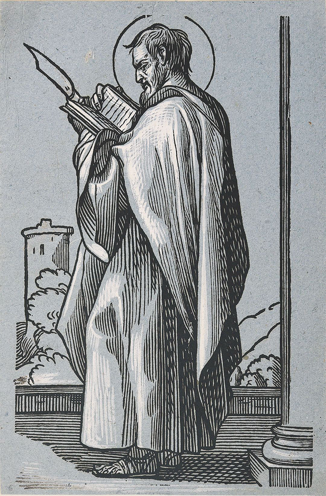 Douze Apôtres (série des Camaieux bleus), vers 1625
