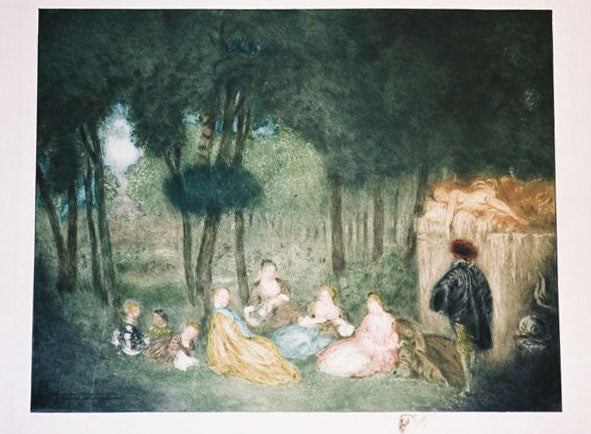 Fête Galante dans les bois.