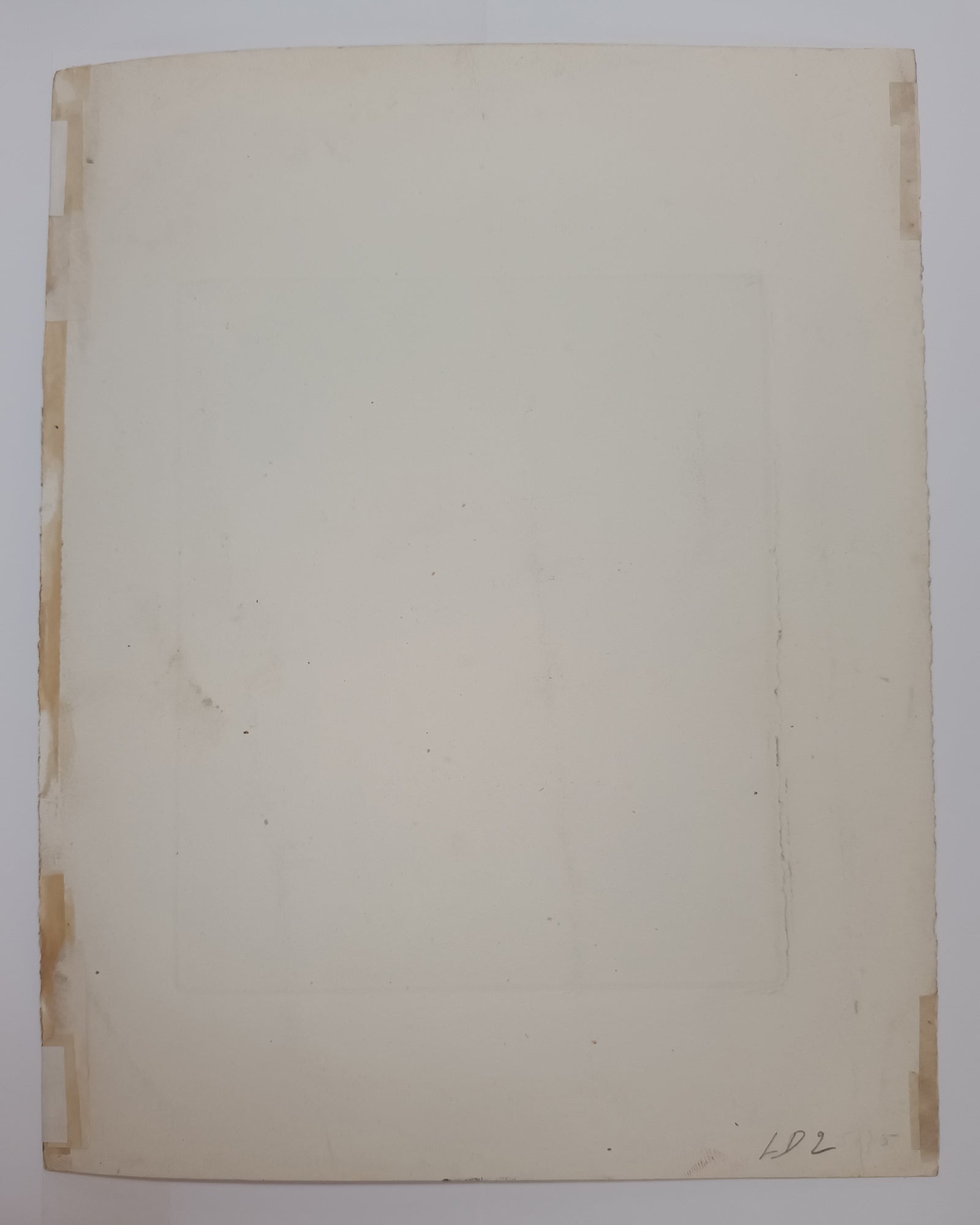 Portrait de René-Hilaire de Gas, grand-père de l’artiste. Vers 1856-1857.