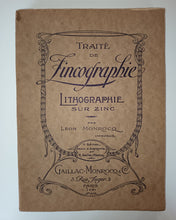 Charger l'image dans la galerie, Traité de zincographie - Lithographie sur zinc. 1923.