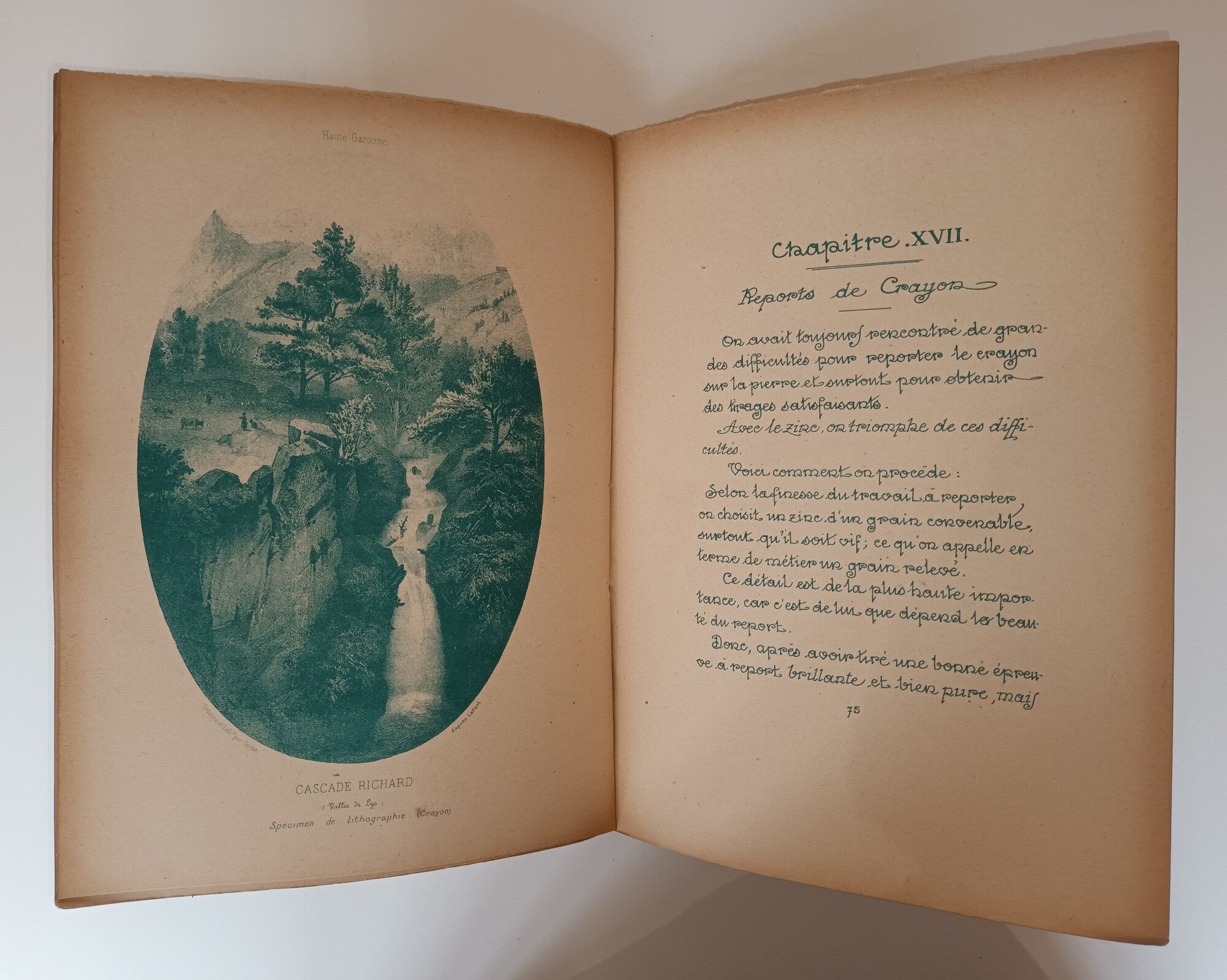 Traité de zincographie - Lithographie sur zinc. 1923.