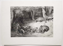 Charger l'image dans la galerie, L'Hallali du sanglier.