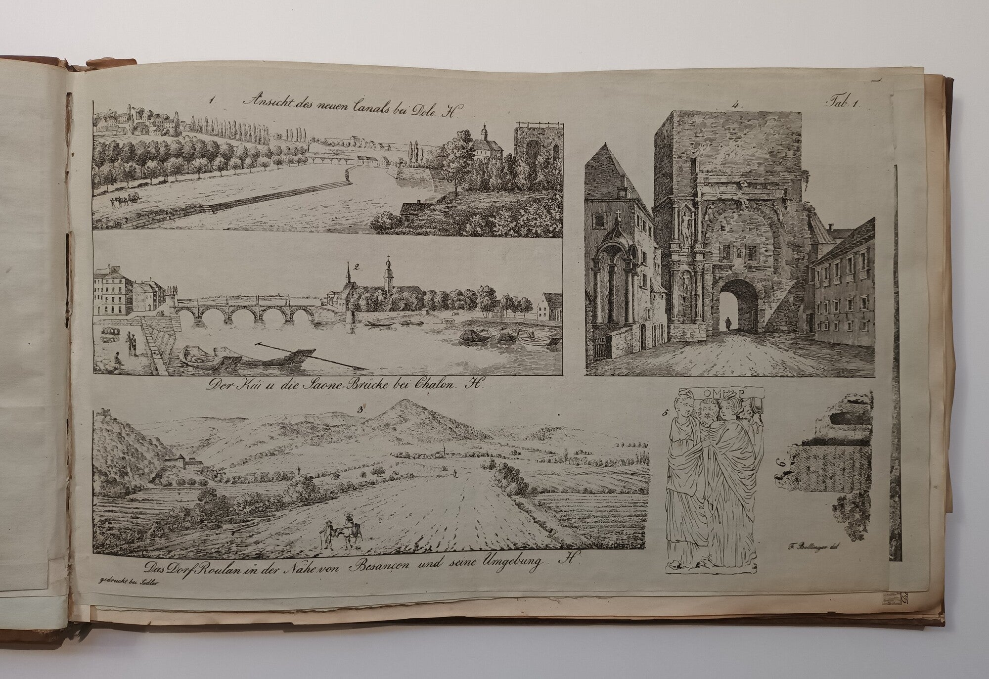 Atlas zu Mylius Reise in das südlich Frankreich [