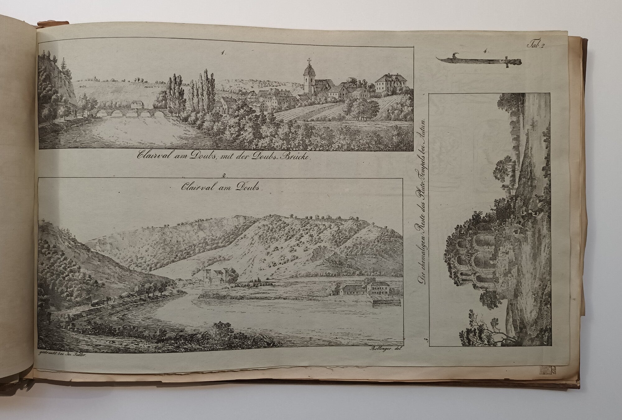 Atlas zu Mylius Reise in das südlich Frankreich [