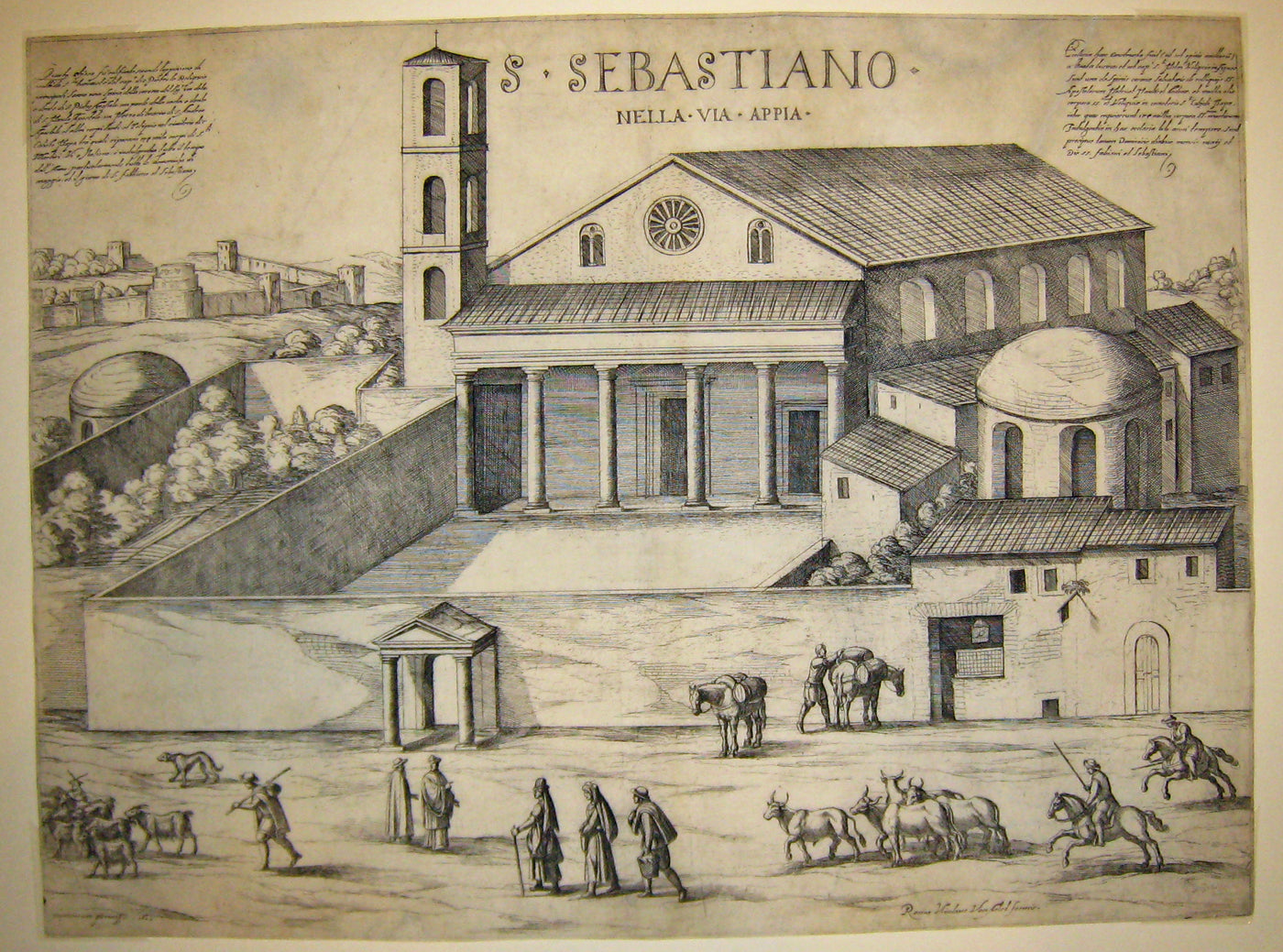 Eglise de S. Sebastian à Rome.