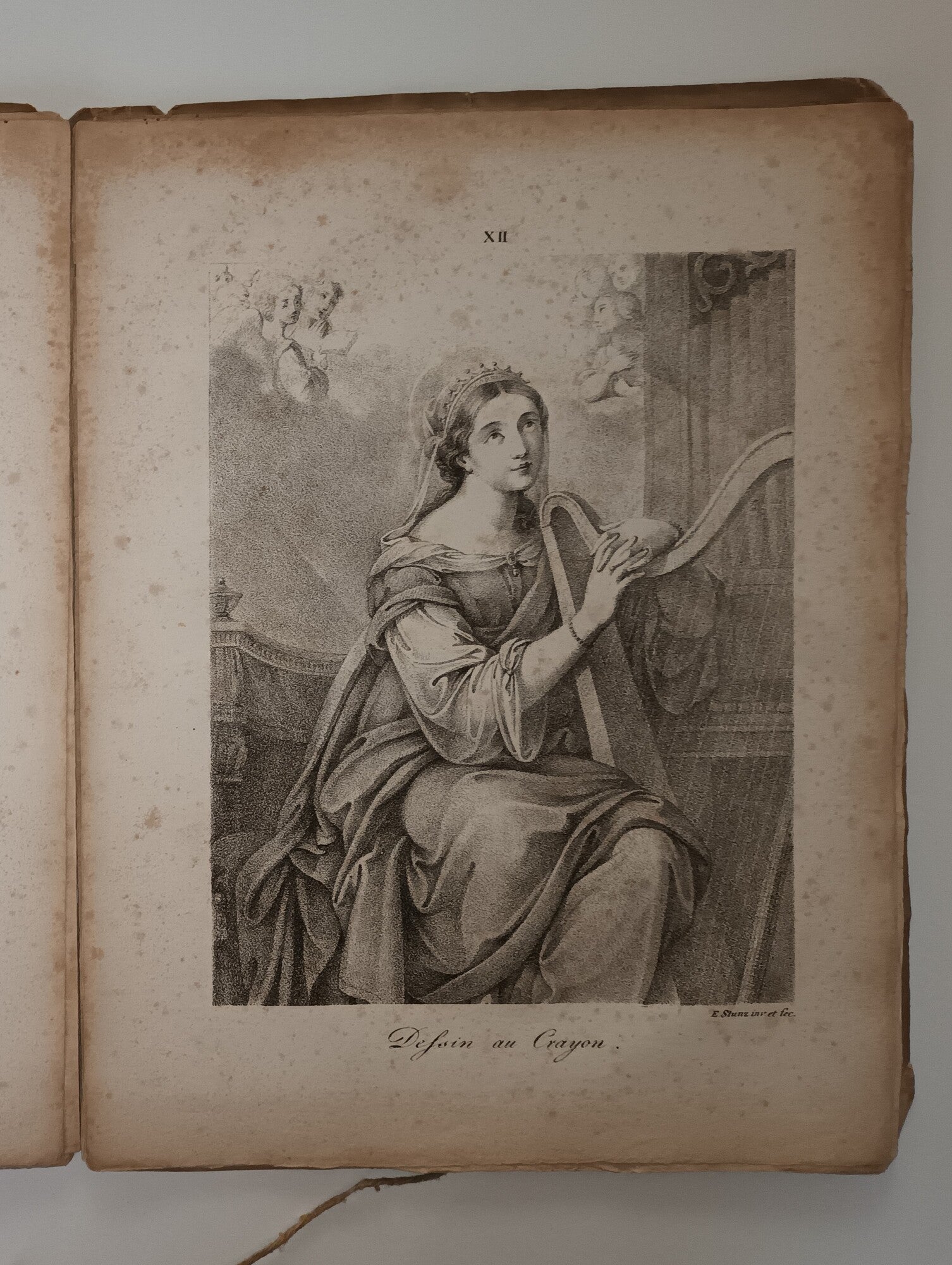 Collection de plusieurs essais en dessins et gravures, pour servir de Supplément à l'Instruction pratique de la lithographie.1819.