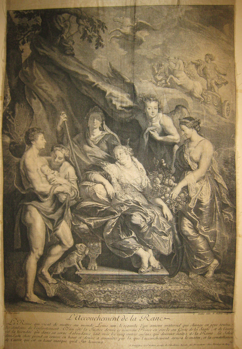 L'Accouchement de la Reine.