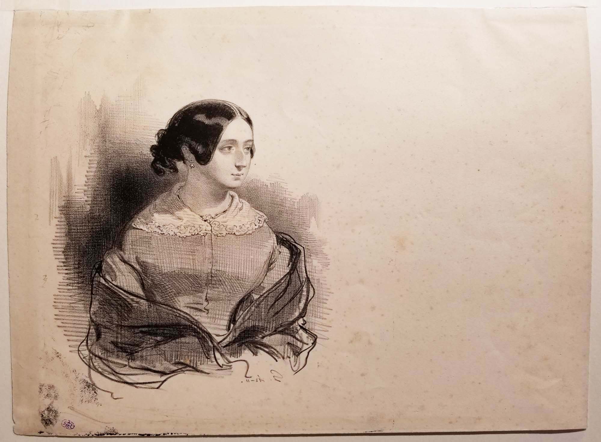 Madame Montigny. 1842.