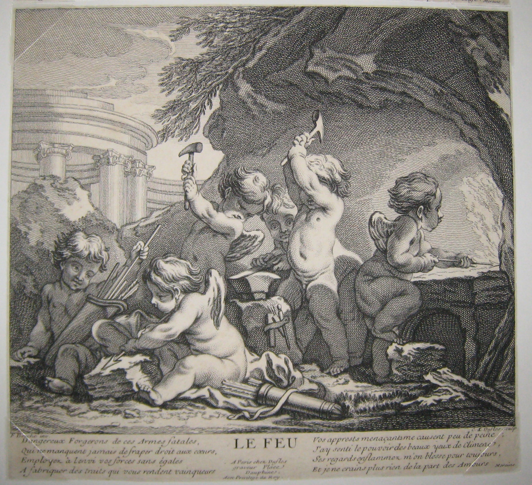 Les quatre Eléments.