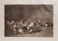 Charger l'image dans la galerie, La desgraciada muerte de Pepe Illo en la plaza de Madrid (La mort malchanceuse de Pepe Illo dans l'arène de Madrid). La Tauromachie.