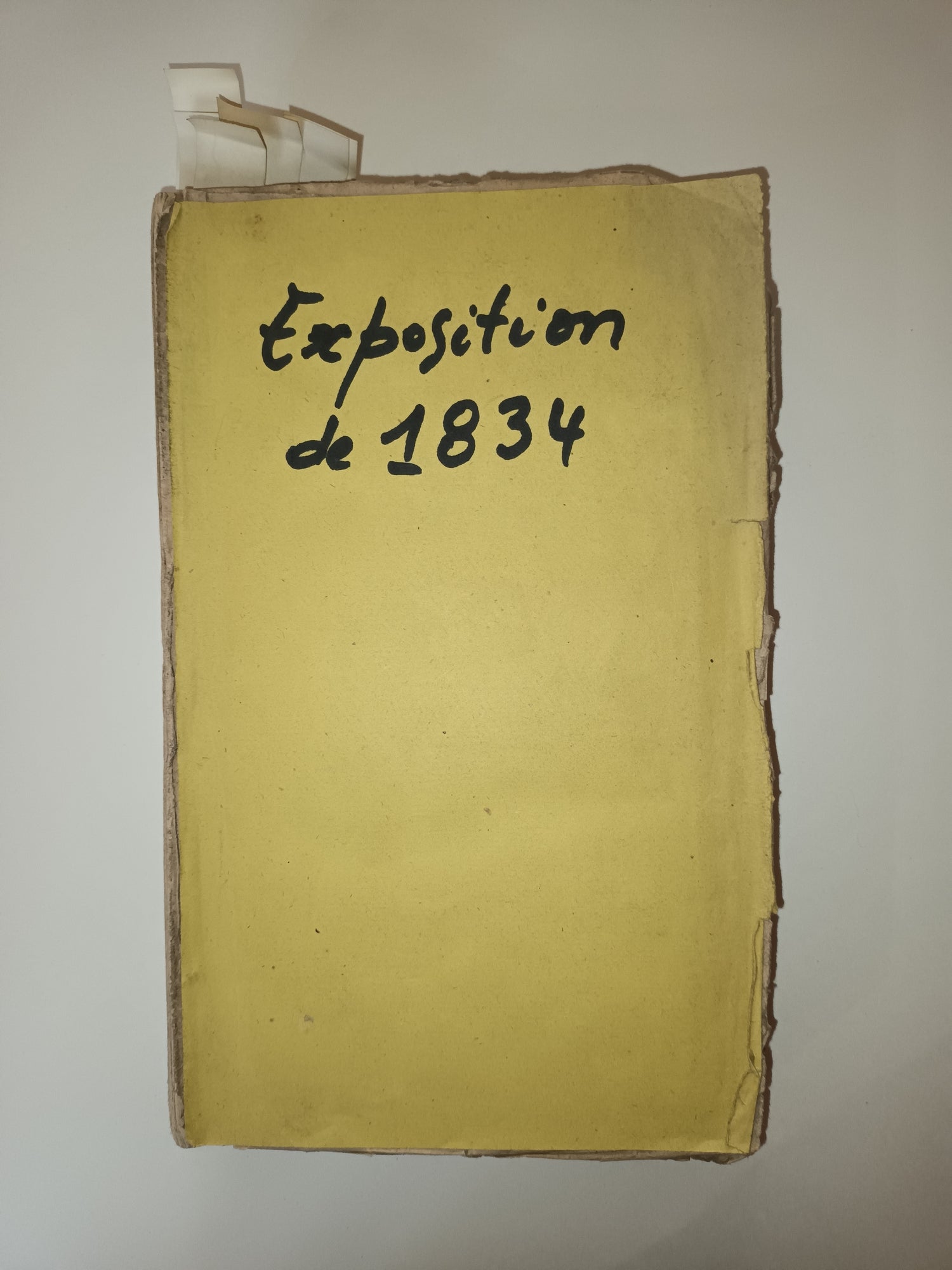Exposition de 1834 : Notice des produits de l’industrie française, précédée d'un Historique des exposition antérieure et d'un Coup d'œil général sur l'exposition actuelle. 1834.