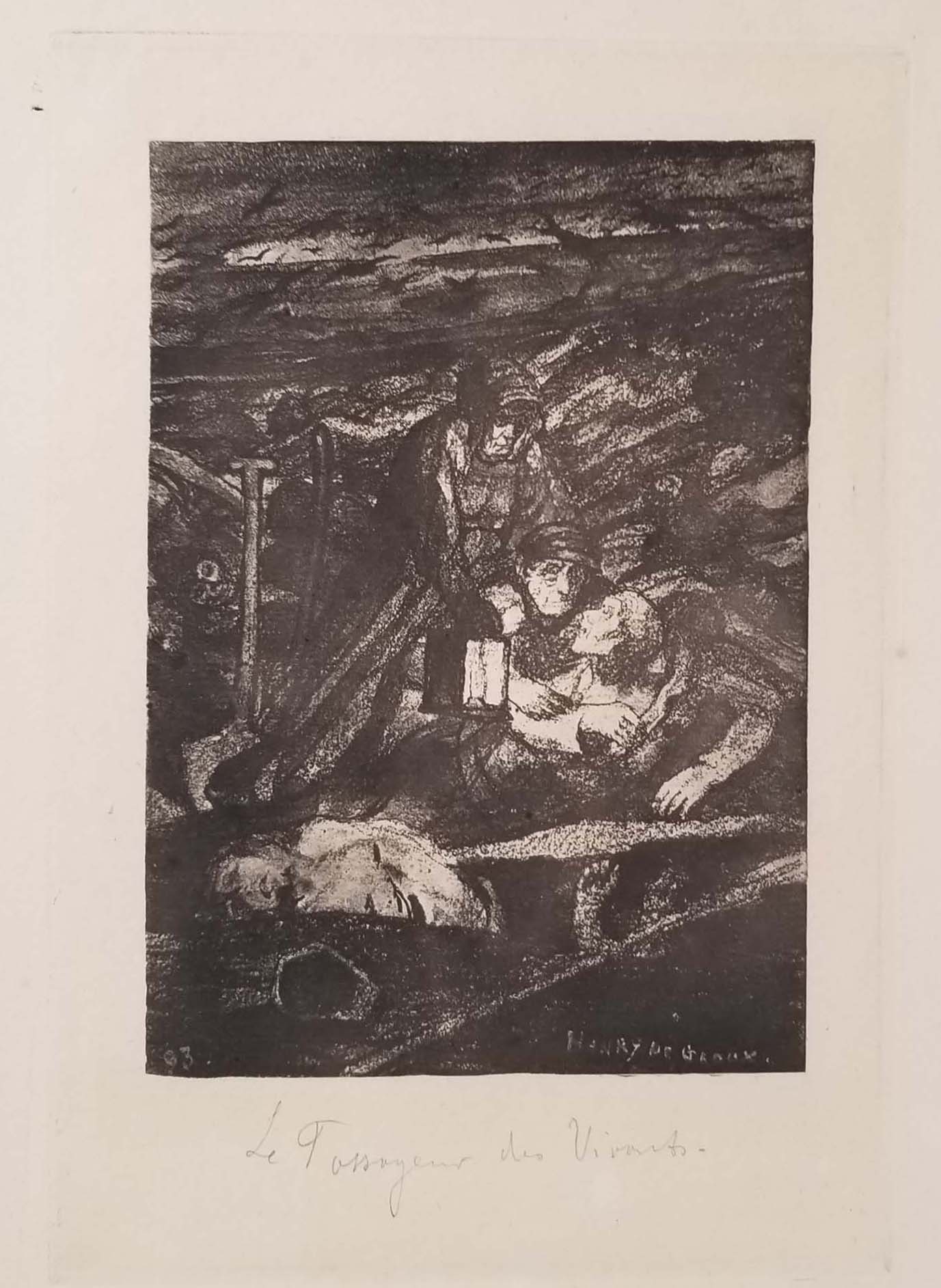 Le Fossoyeur des Vivants. 1893.