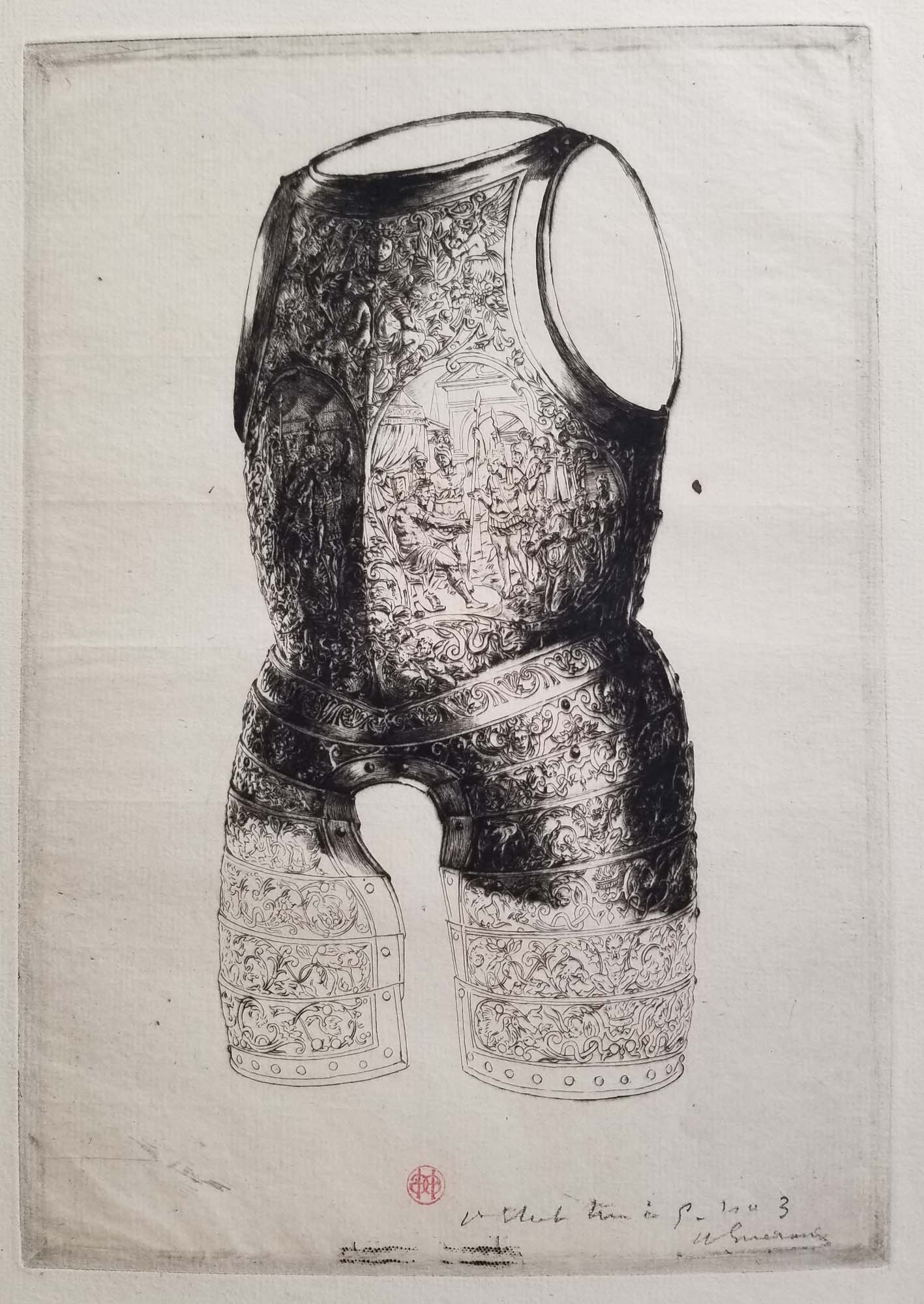 Armure de Henri II. c.1888.