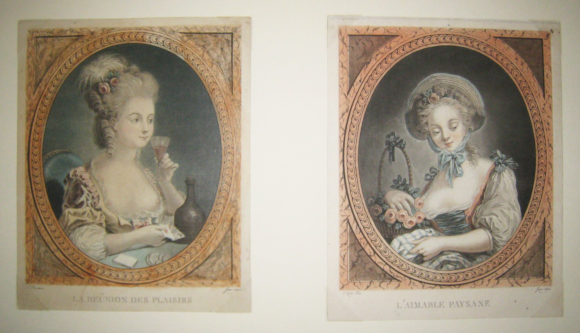 La Réunion des plaisirs & L'aimable paysanne.