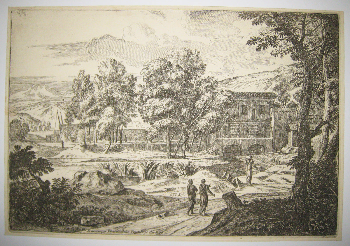 Les deux Hommes marchant de compagnie.