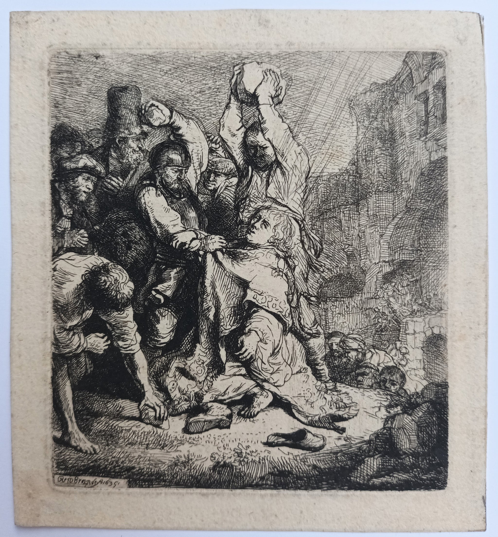 Le Martyre de Saint Étienne. 1635.