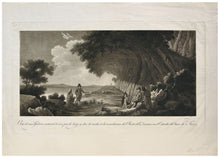 Charger l'image dans la galerie, Vista de una Galería natural de cien pies de largo y diez de ancho, en la inmediación del Puerto del Descanso, en el Estrecho de Juan de Fuca, vers 1796