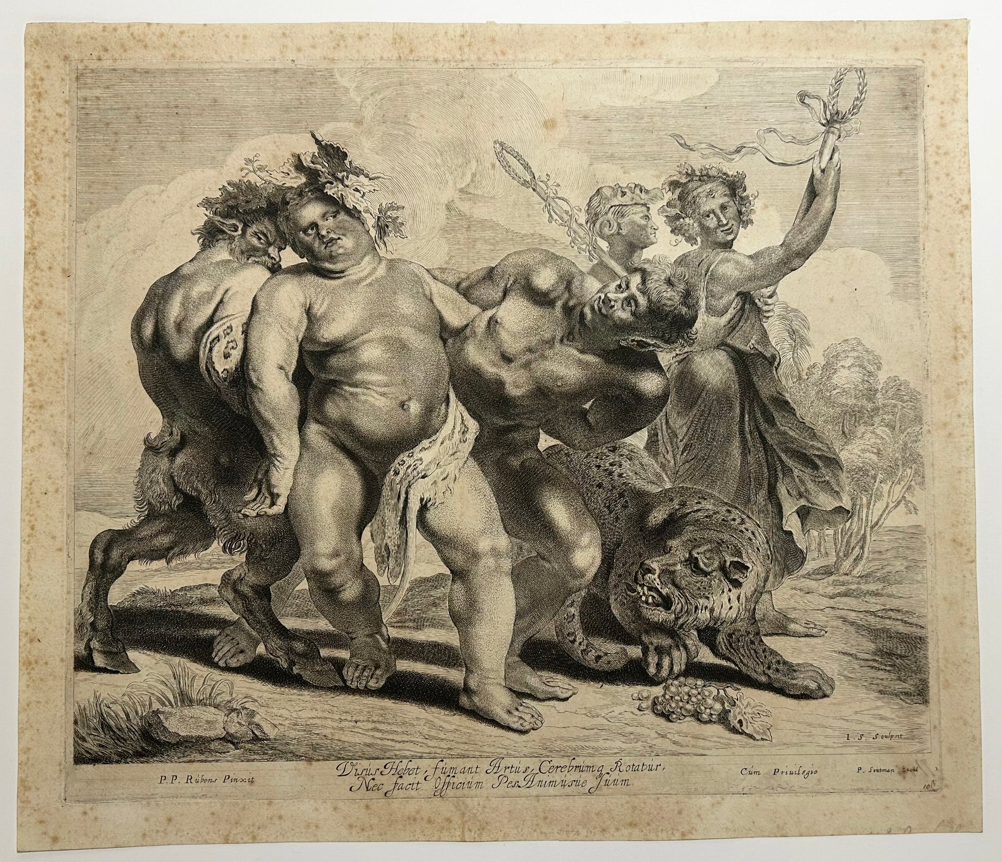 L'Ivresse de Bacchus.