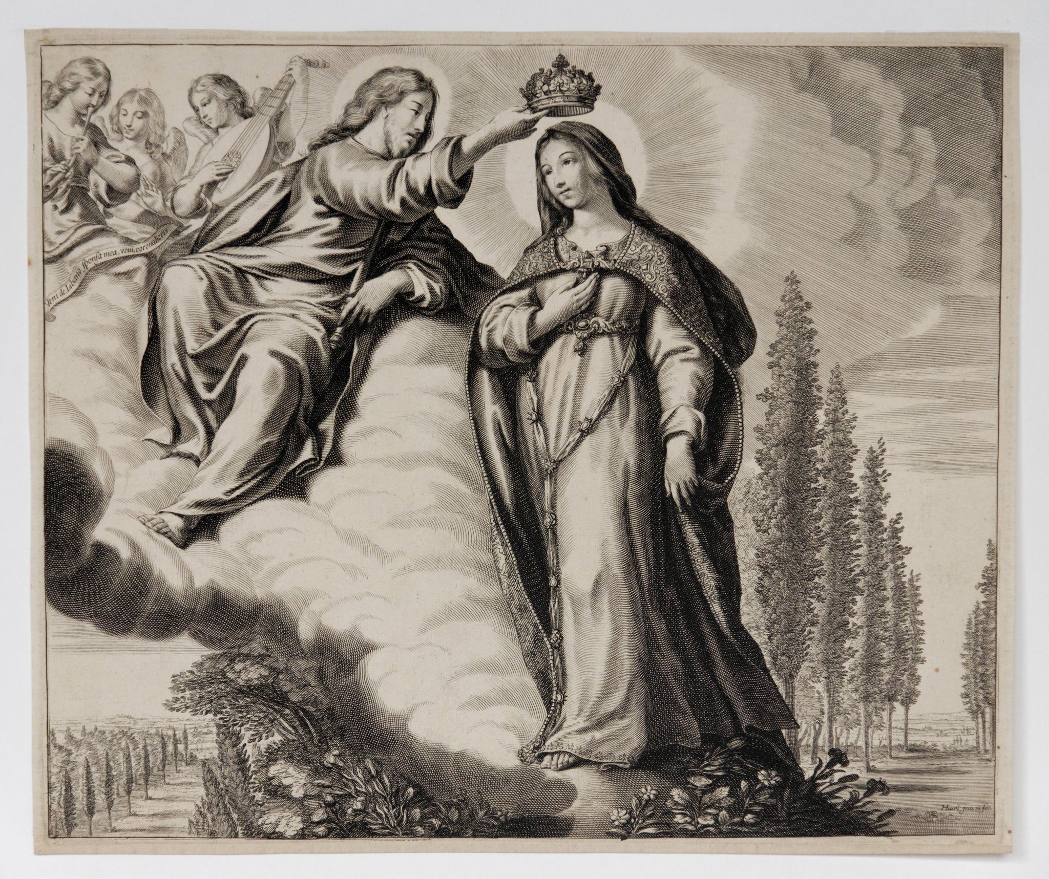 « Jésus Christ couronnant la Vierge dans le Ciel »