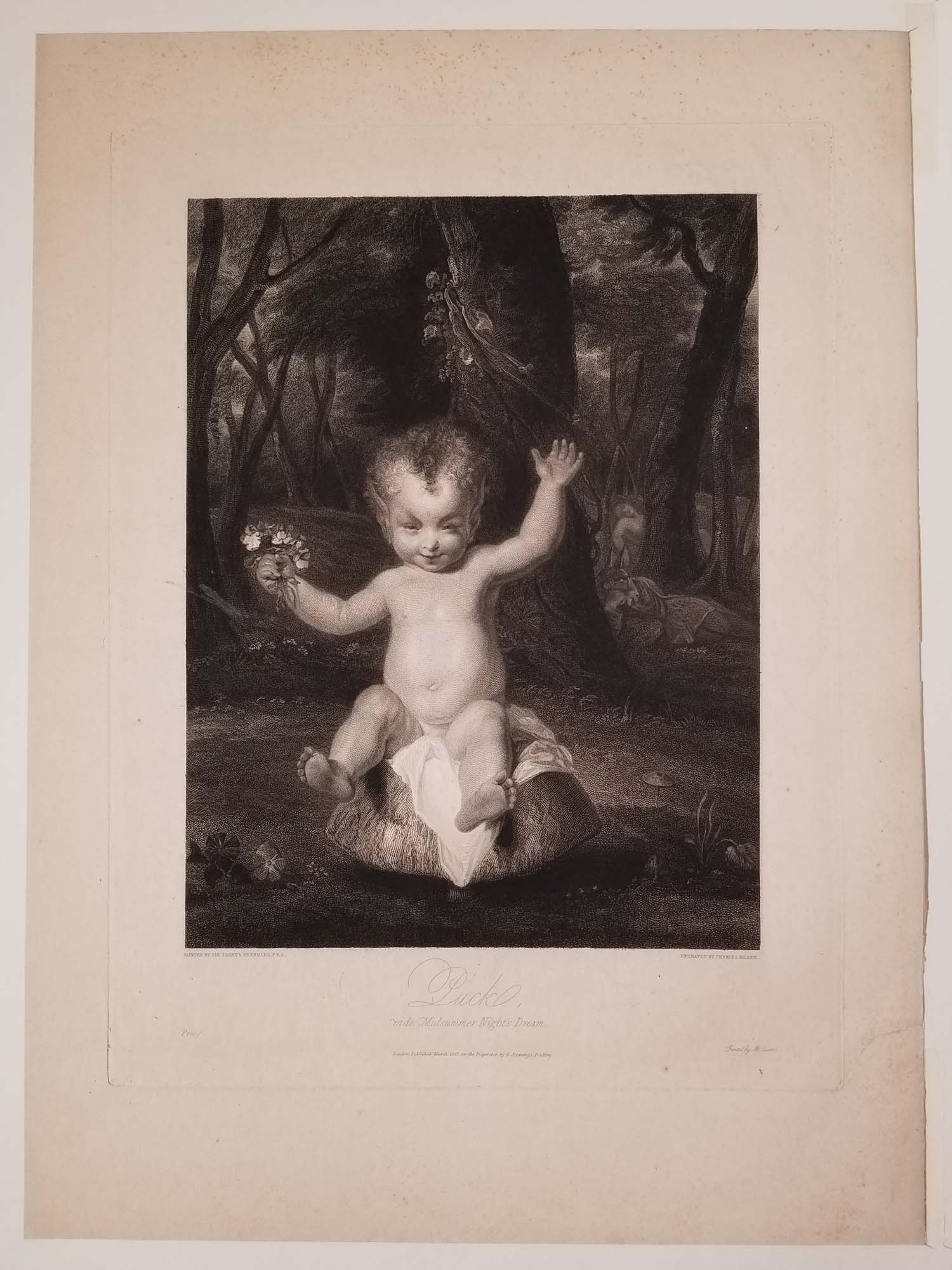 Puck. Vide Midsummer Night's Dream. 1827.