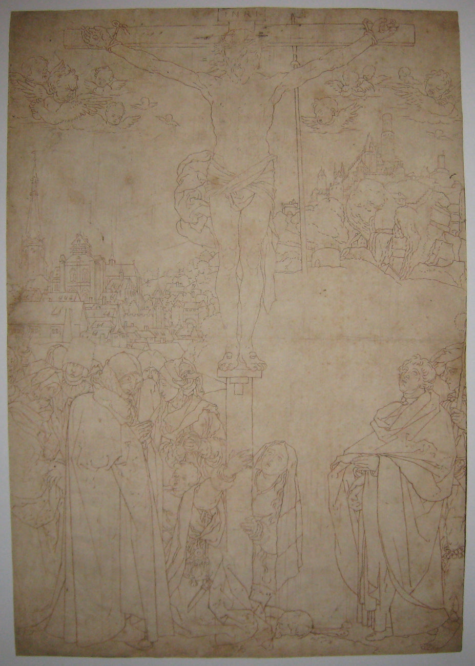 La crucifixion.
