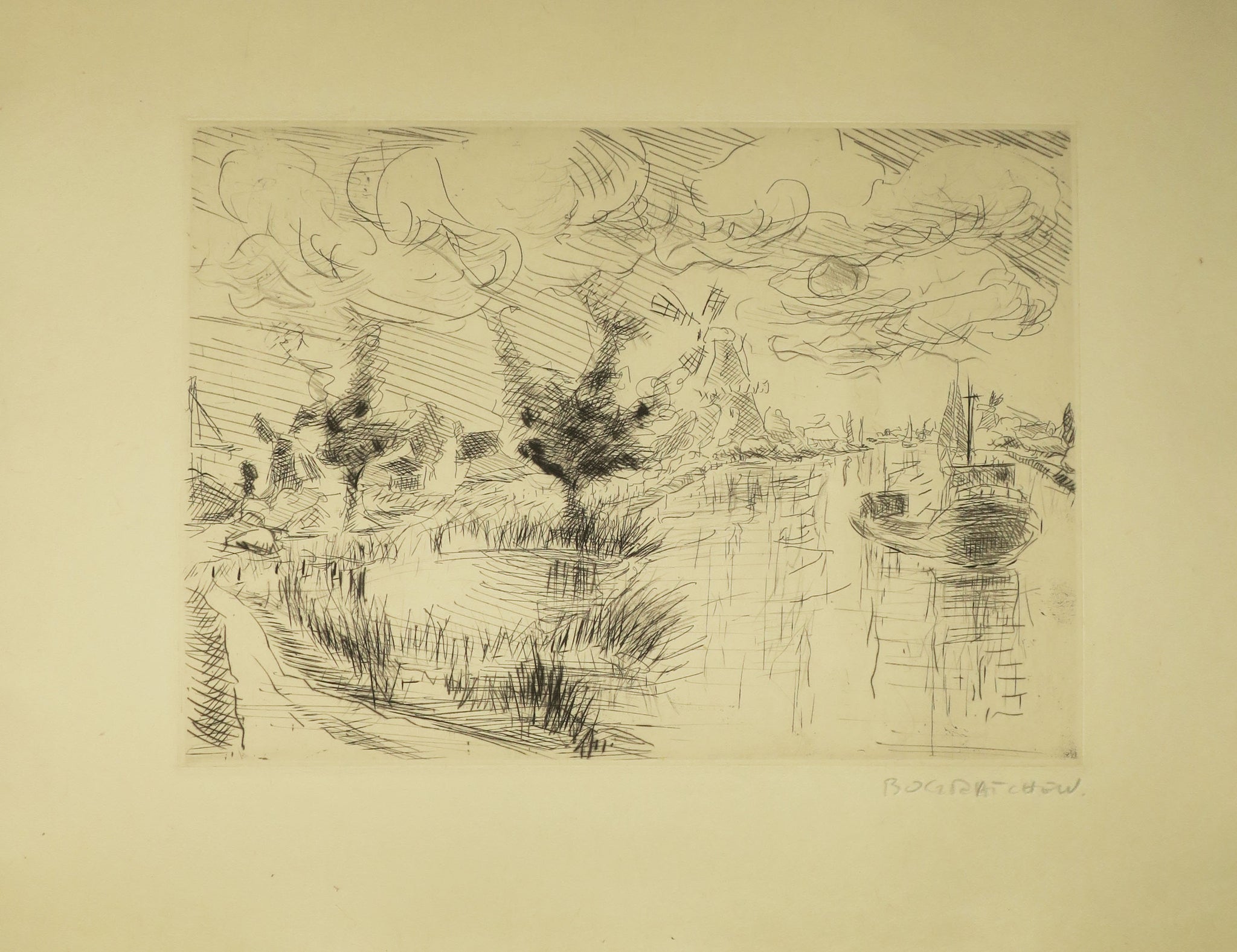 12 croquis de Frise. 1964.
