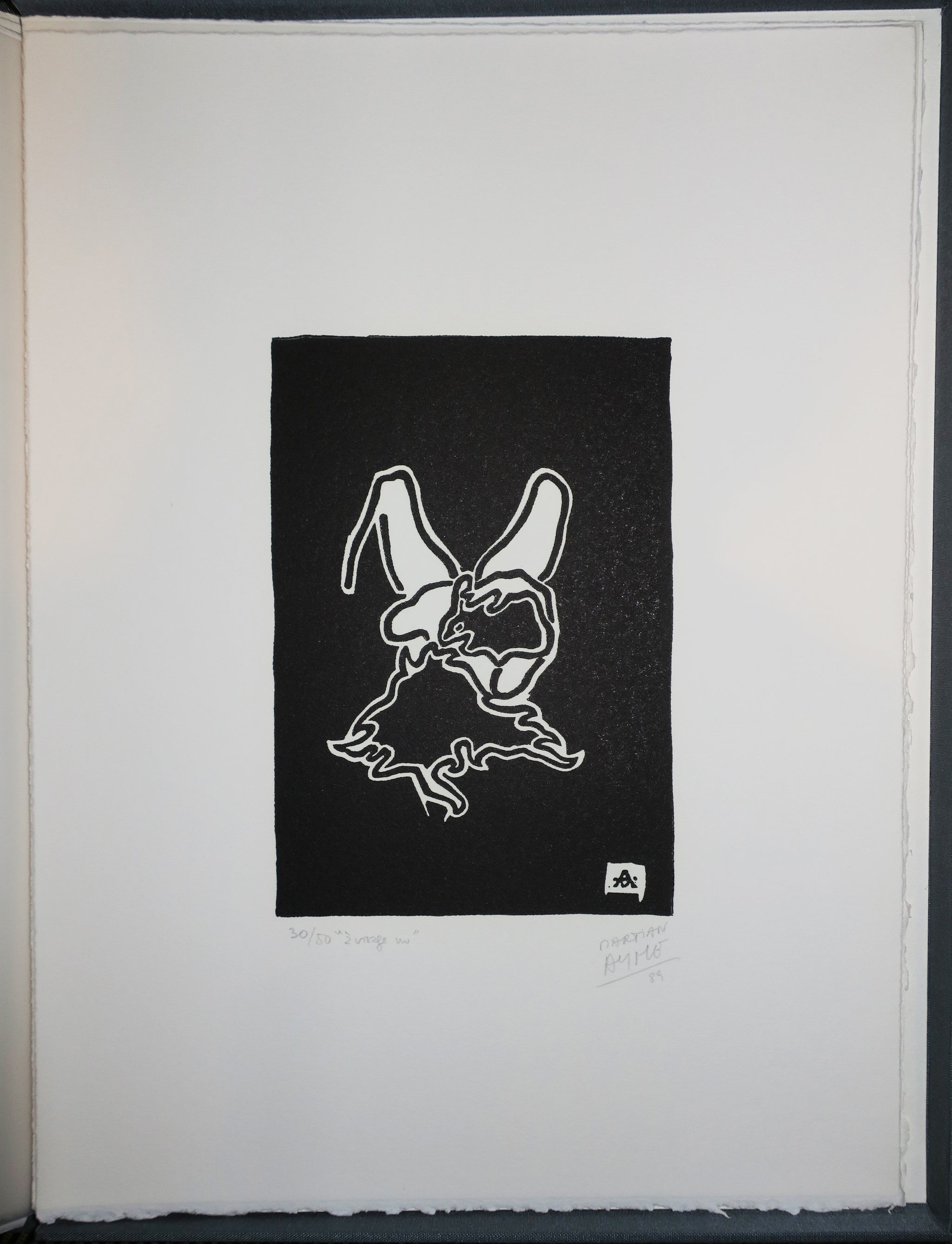A visage nu, 1989.