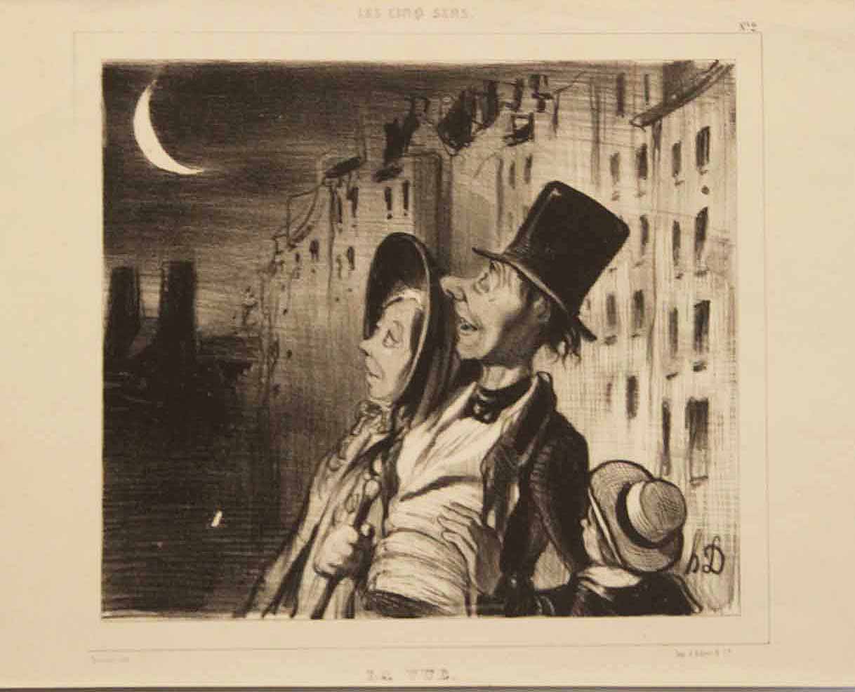 Les Cinq Sens.  1839.