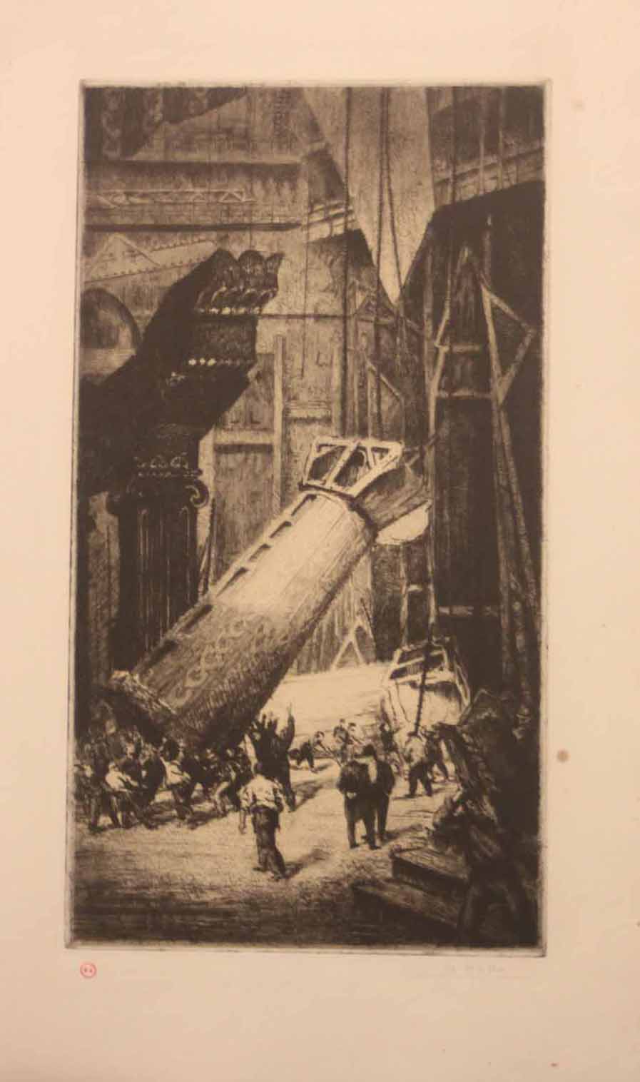 Les Coulisses de l'Opéra.  1911.