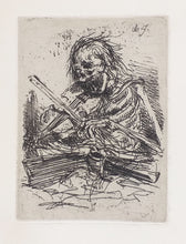 Charger l'image dans la galerie, La Mort jouant du violon.  1846.