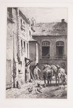 Charger l'image dans la galerie, Une cour à Paris en 1865.
