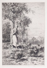 Charger l'image dans la galerie, La gardeuse de dindons. c.1864.