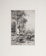 Charger l'image dans la galerie, La gardeuse de dindons. c.1864.