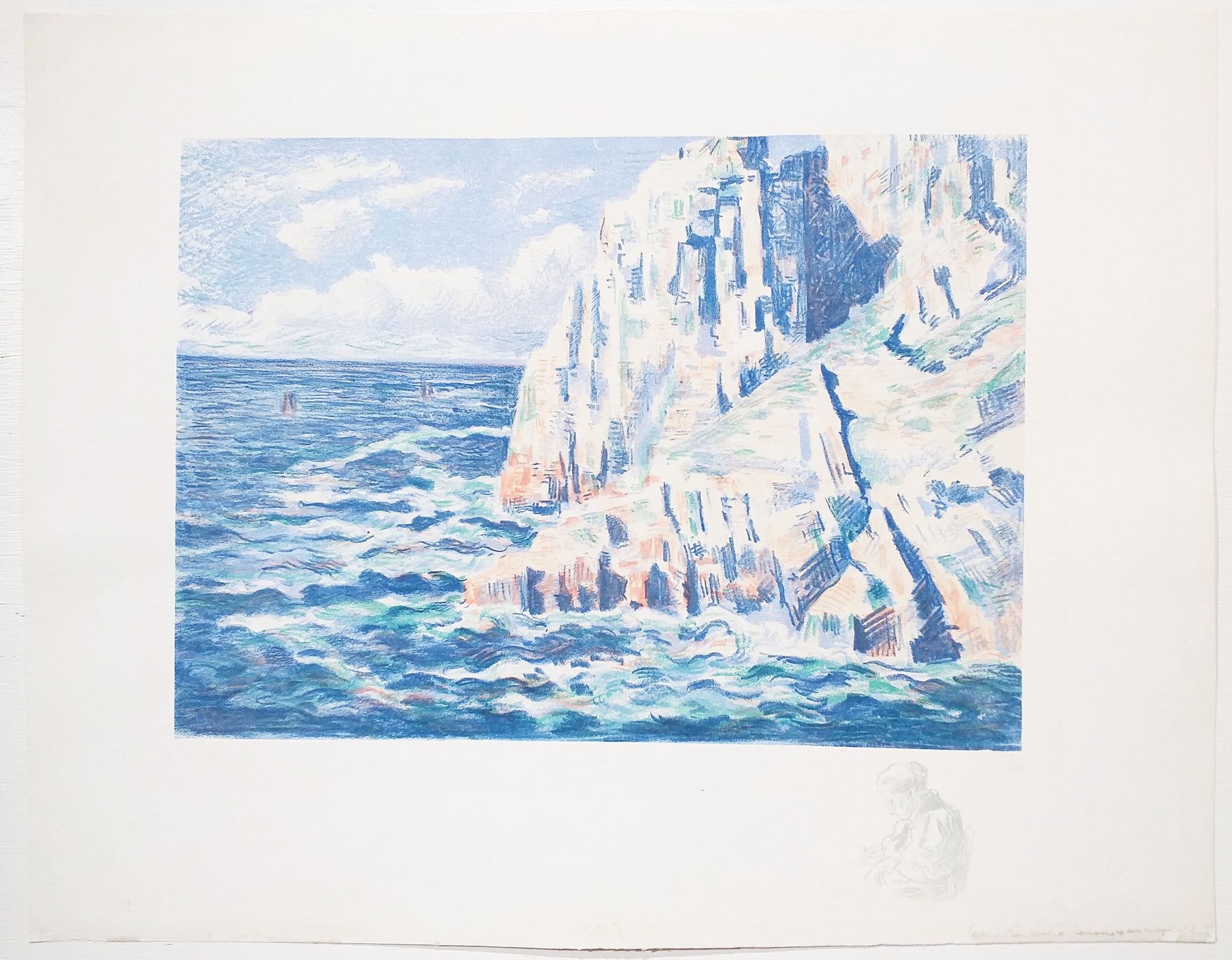Les Rochers rouges ou La Mer à Camaret. 1895.