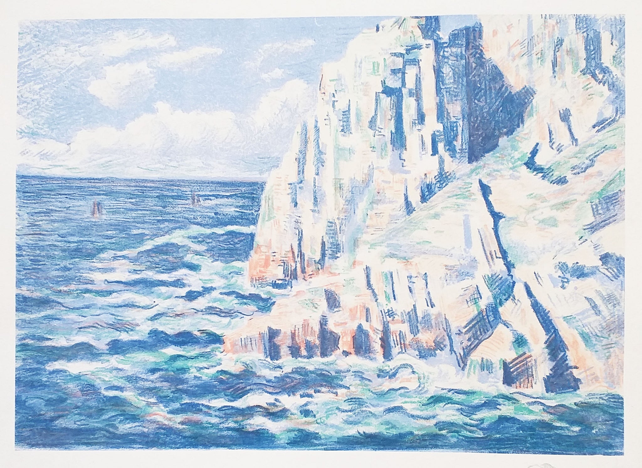 Les Rochers rouges ou La Mer à Camaret. 1895.