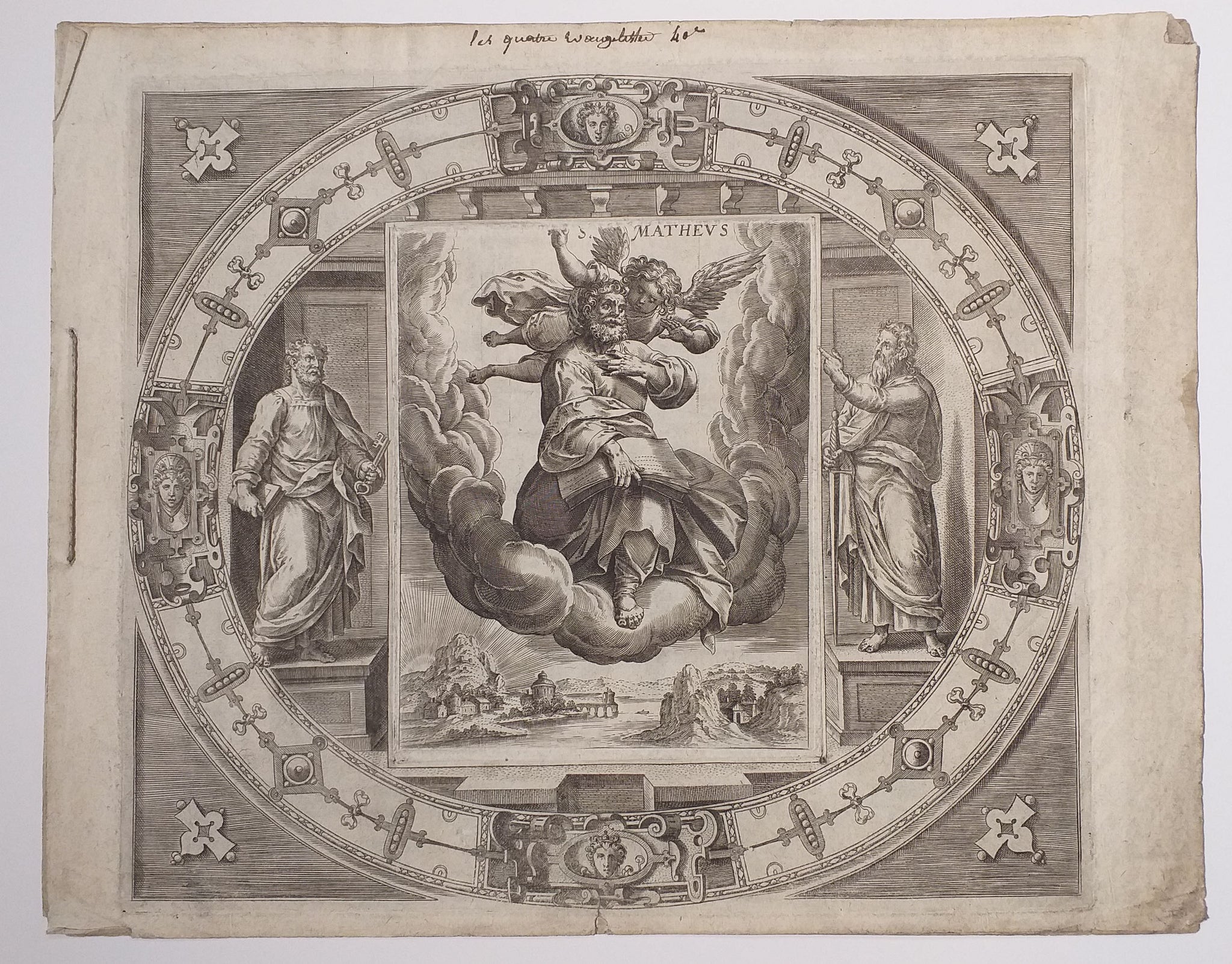 Les quatre Evangélistes.  c.1580.