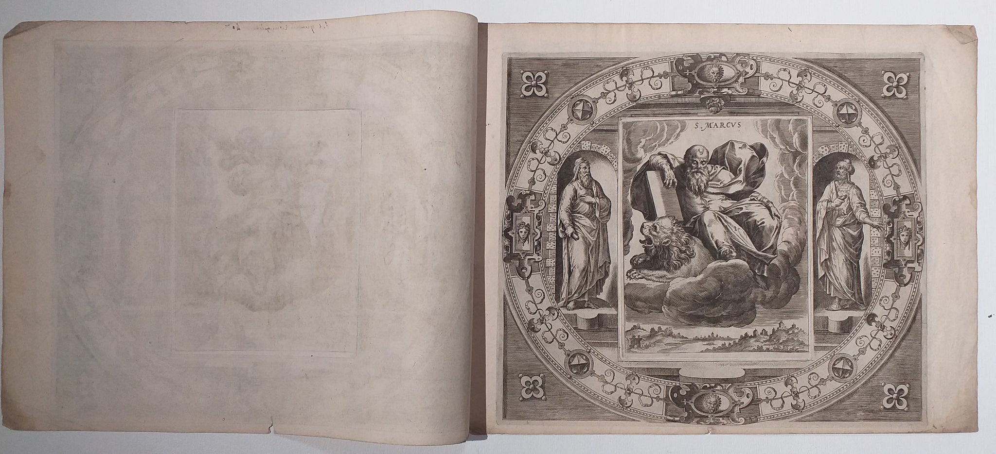 Les quatre Evangélistes.  c.1580.